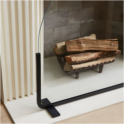 Willow Arched Fireplace Screen | West Elm