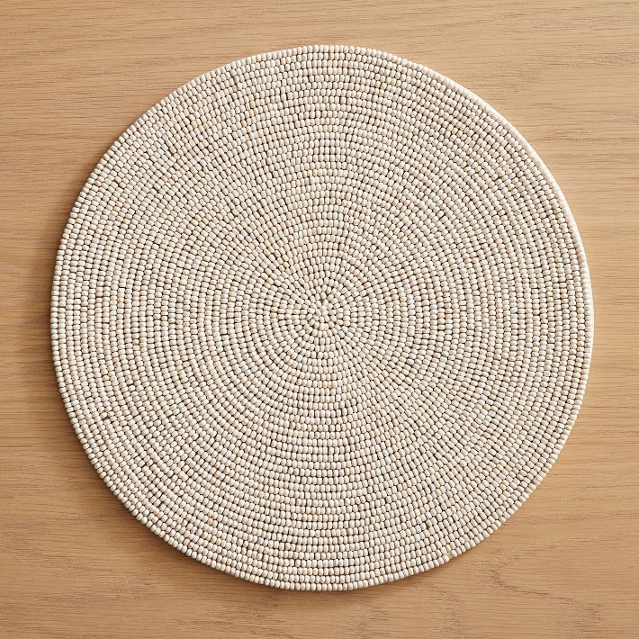 Beaded Linens Placemats West Elm