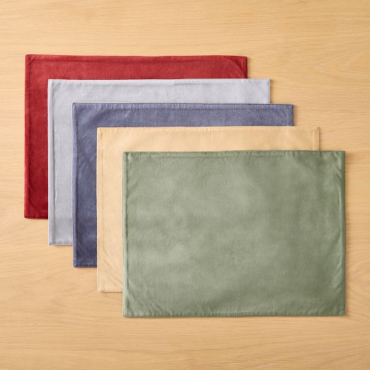 Velvet Linens Placemat Sets West Elm