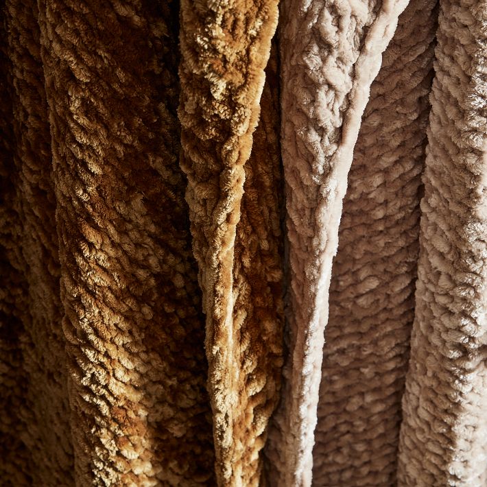 Chunky Luxury Chenille Throw