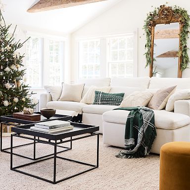 West elm christmas outlet pillows