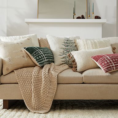 West elm hotsell holiday pillows