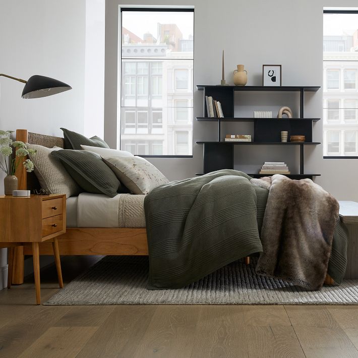 Cotton Cloud Jersey Duvet Cover & Shams West Elm