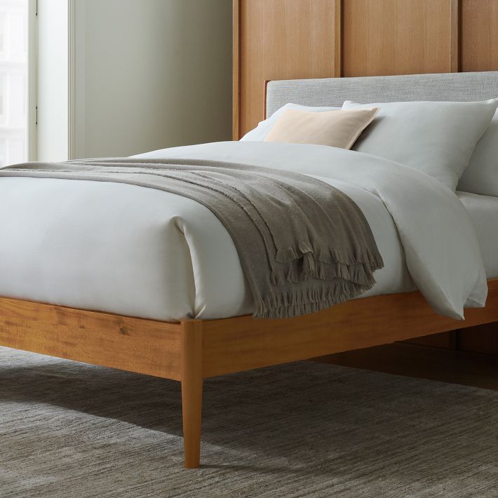 West elm online tufted bed