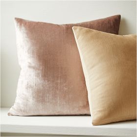 Cotton Velvet Duo Pillow Cover - west elm