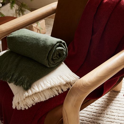 Dana Spruce Brushed Throw