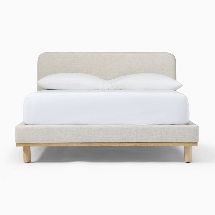 Romi Upholstered Bed | West Elm