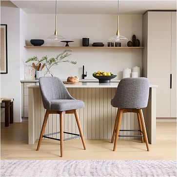 Mid century modern counter stools deals canada