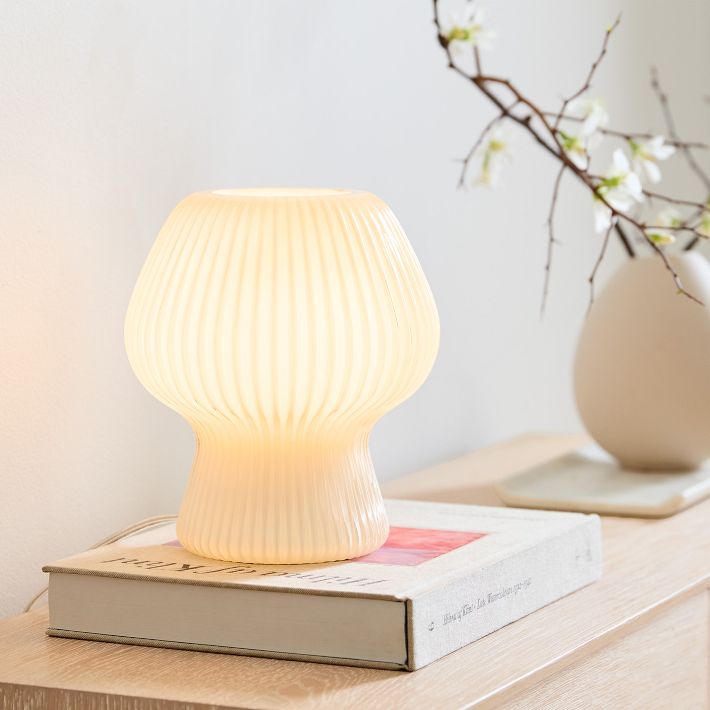 West elm online crystal lamp