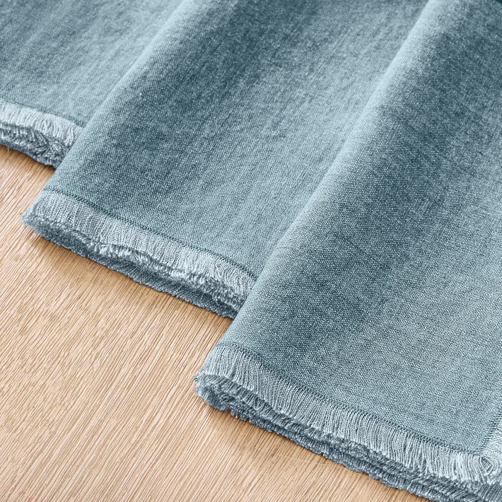 Frayed Edge Linen Napkin Sets