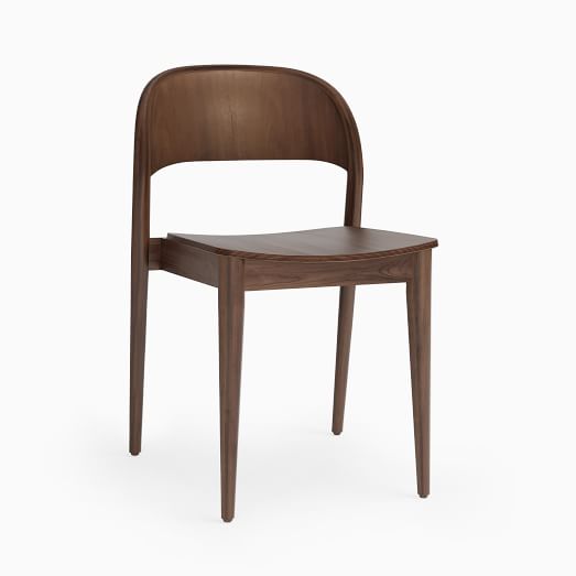 Hunter Shaped Wood Stacking Chair | West Elm