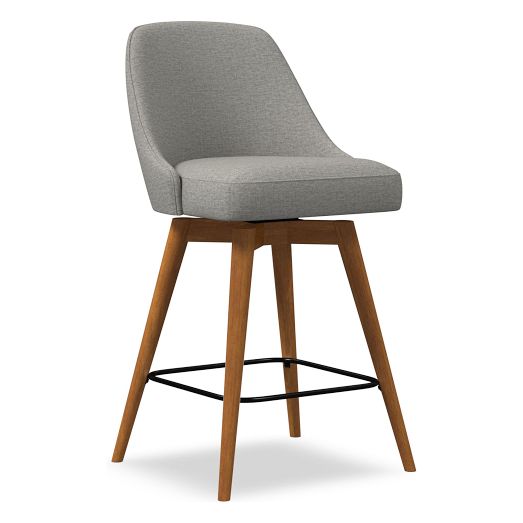 West elm best sale swivel counter stool