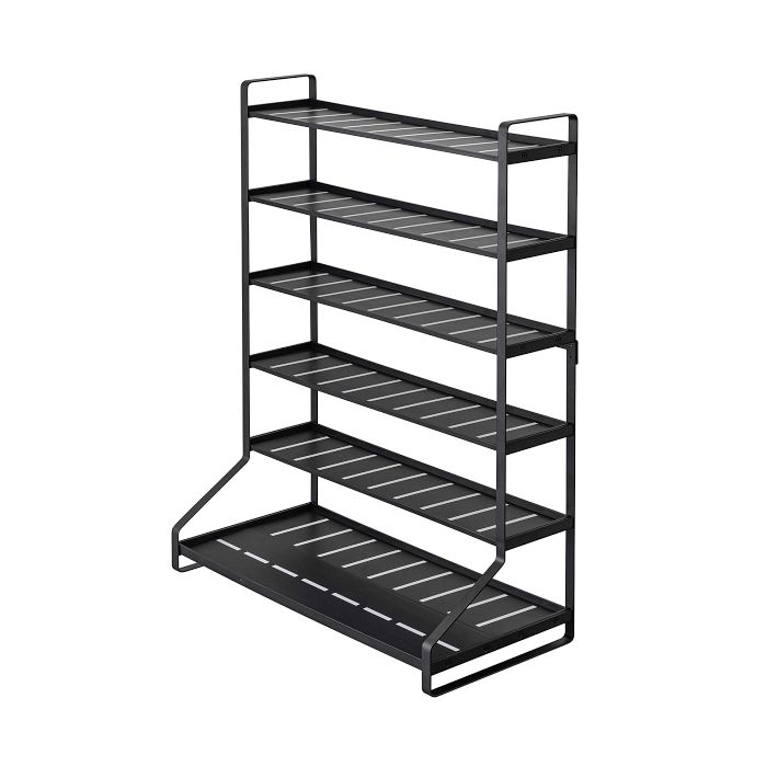 Yamazaki Home | Tower Shoe Organizer Black