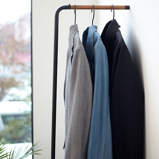 Yamazaki Leaning Coat Rack West Elm