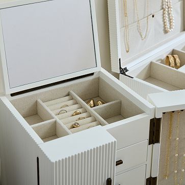 Modern Fluted Jewelry Boxes | West Elm