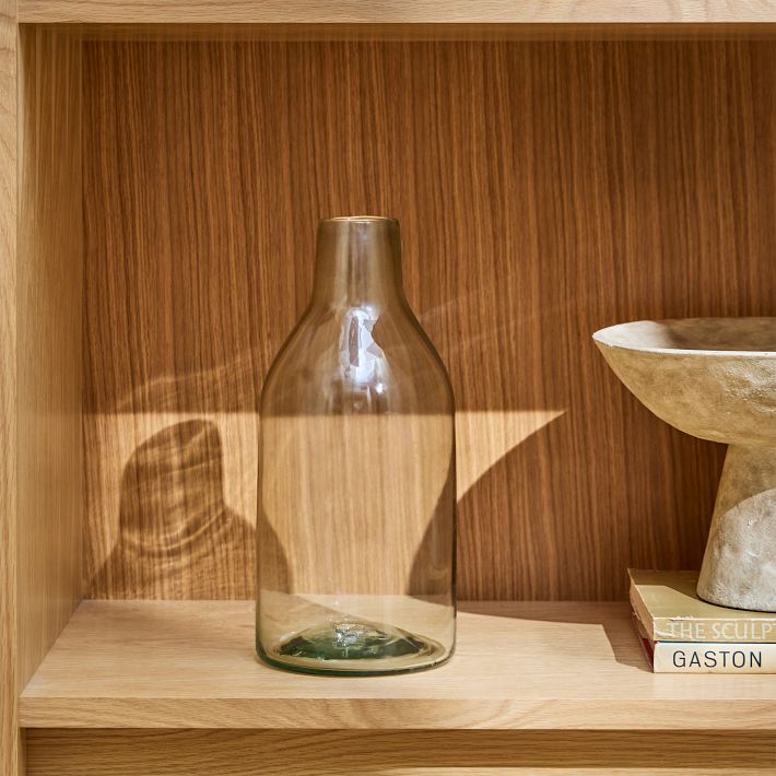 Pure Clear Recycled Glass Vases - Jug