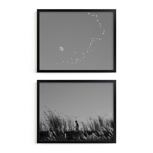 "Flight & Hike" Framed Art by Minted for West Elm West Elm