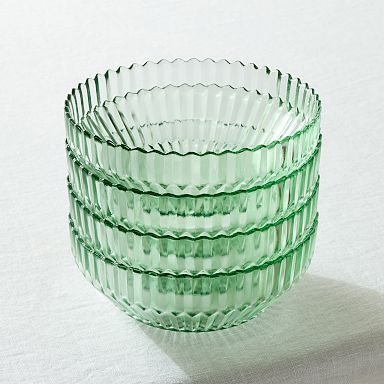 Glass Straight Sided Bowl for Rent in NYC