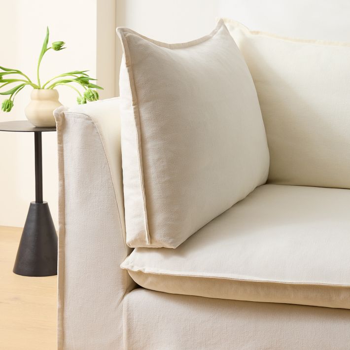 Bleecker DownFilled Slipcover Sofa (66"96") West Elm