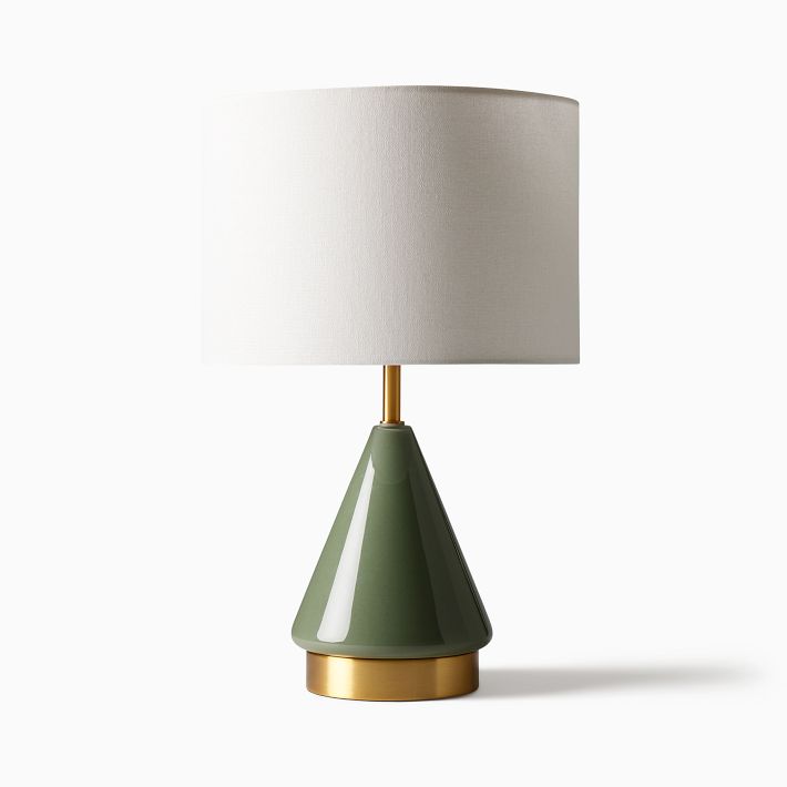 West elm store small table lamp