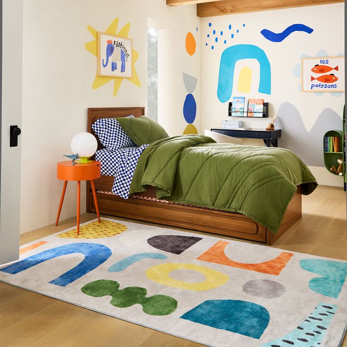 Jubilee Machine Washable Rug West Elm