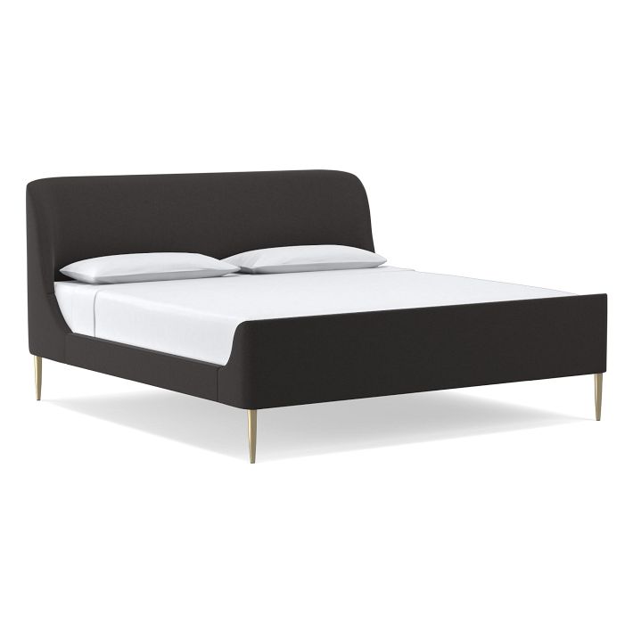 West elm store sleigh bed