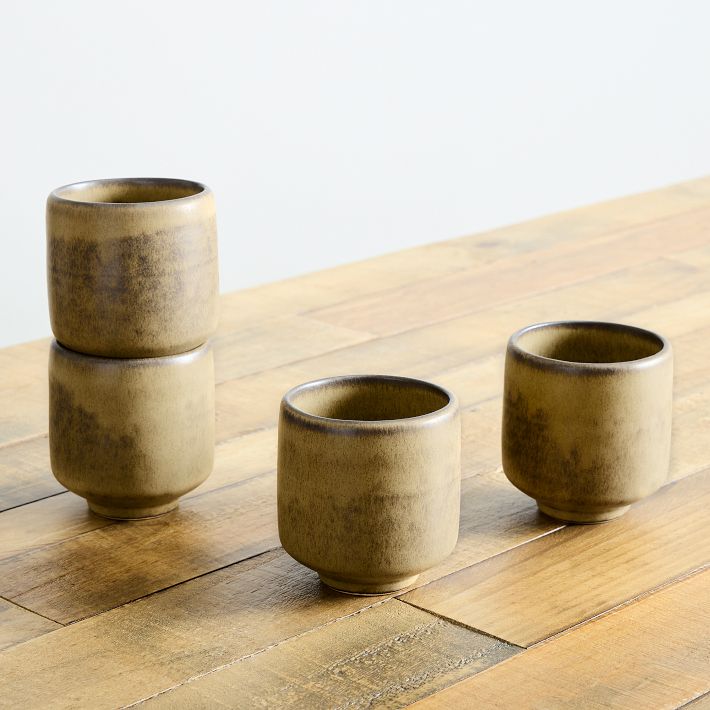 Kanto Stoneware Mug Sets- CARDAMOM