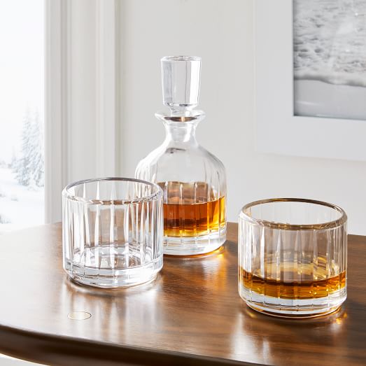 Parallels Whiskey Decanter West Elm
