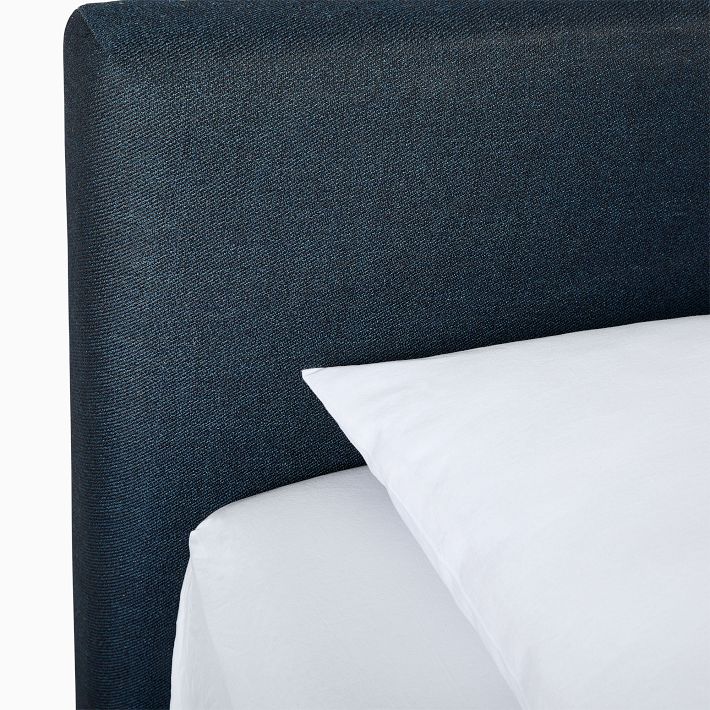 west elm x pbt Timo Corner Upholstered Bed, Teen Bed