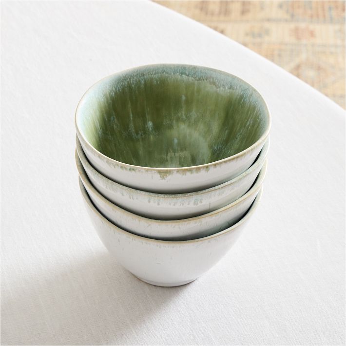 Pottery Mixing Bowl Sage Green Western Stoneware