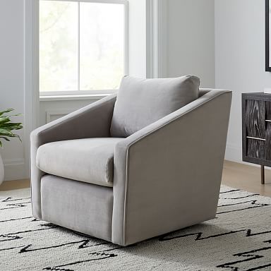 Oliver slope deals arm swivel chair