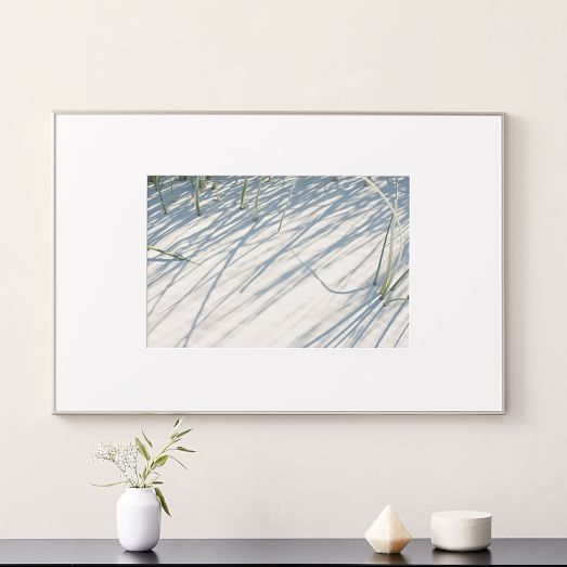 Oversized Gallery Picture Frame Silver West Elm