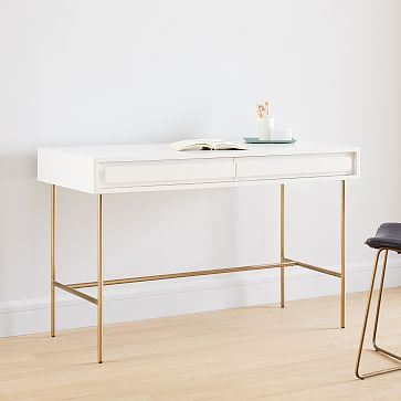 West elm outlet gold desk