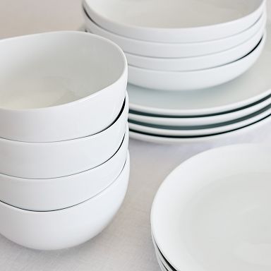 SIN Porcelain Paper Plate - White