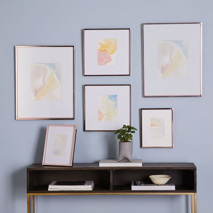 Build a Gallery Wall Sets - Rose Gold Frames