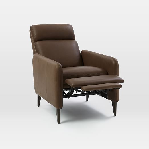 Lewis Leather Recliner | West Elm