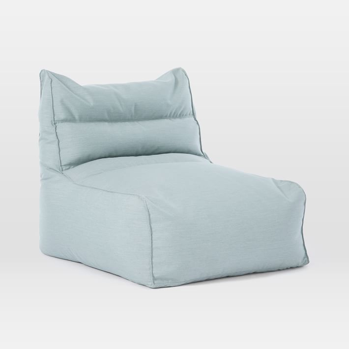 West elm online sunbrella bean bag