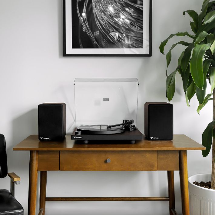 Turntable　West　T1　System　Premiere　Victrola　Elm