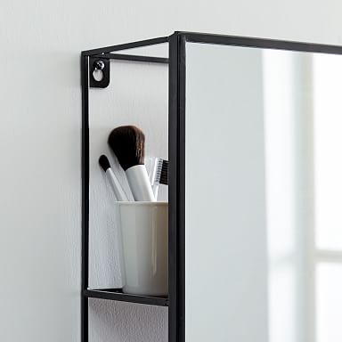 Seamless Wall Shelf Mirror - 17W x 23H