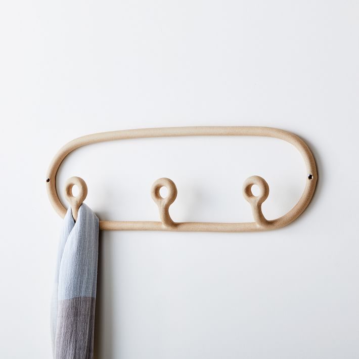 Trio Coat Rack, Black