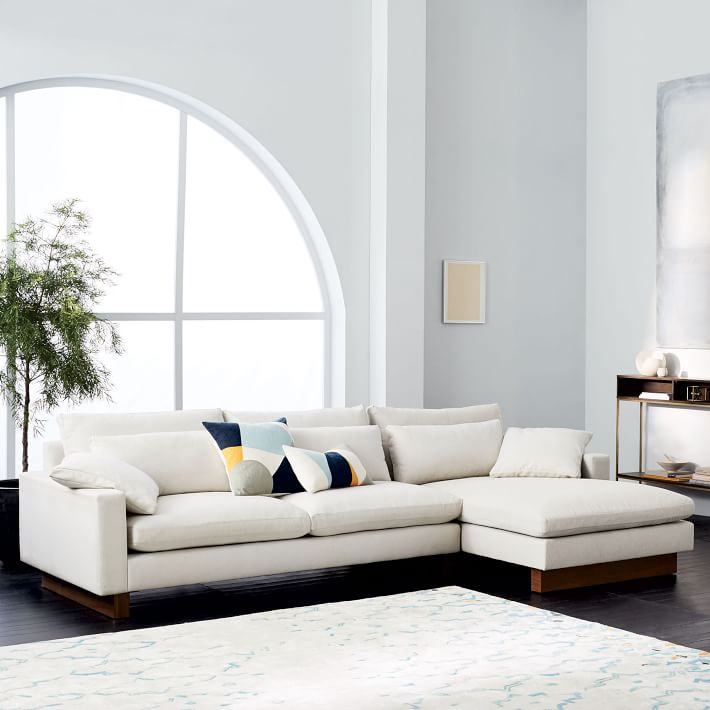 Build Your Own Harmony Sectional Pieces Sofa With Chaise West Elm