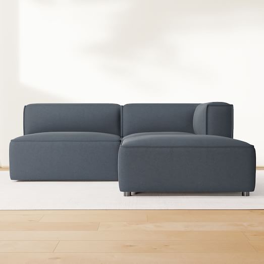Remi 3 Piece Sectional Sofa With Chaise West Elm