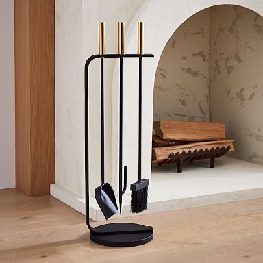 15 Modern Fireplace Accessories That Won't Ruin Your Decor  Fireplace  accessories, Contemporary fireplace, Modern fireplace tools