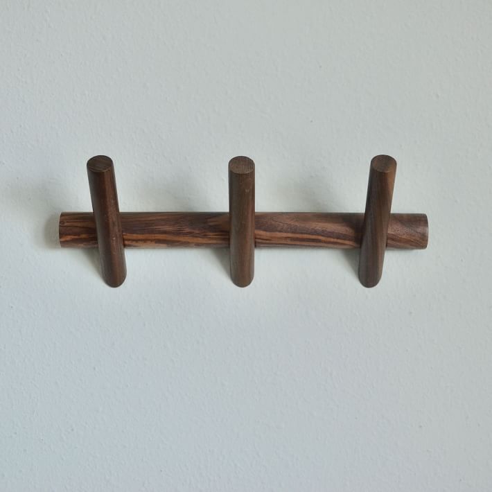 Modern Home by Bellver Wooden Peg Wall Hooks - Set of 4