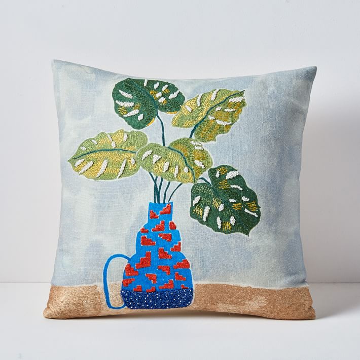 Tropical Arrangement Pillow Cover West Elm