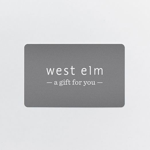 West Elm Gift Card West Elm