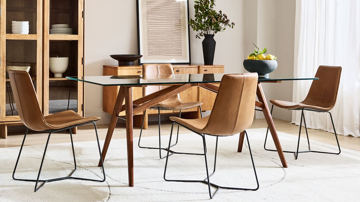 Modern Glass Dining Room