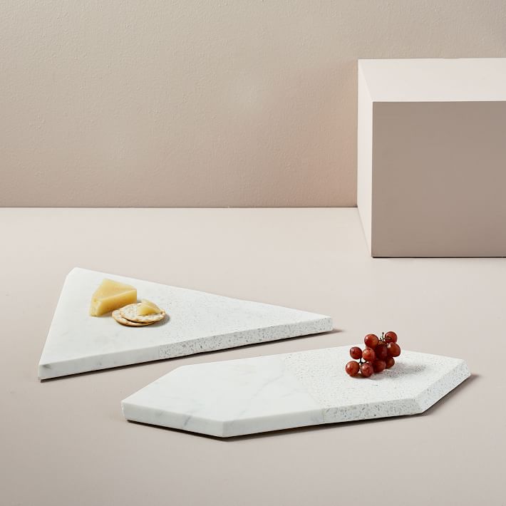Edge Marble &amp; Terazzo Marble Serving Boards