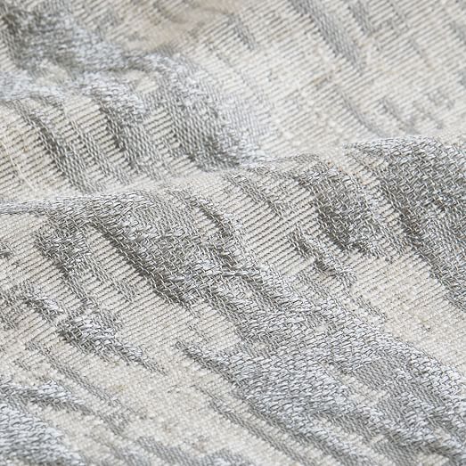 Bark Texture Jacquard Curtain 