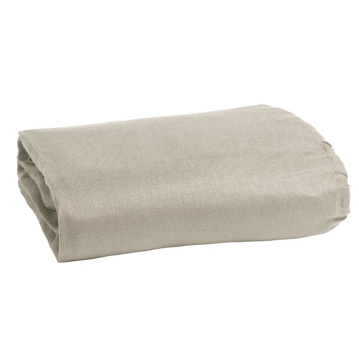 Linen Cotton BoxSpring Cover West Elm